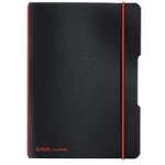 Herlitz Notizheft my.book flex A5 PP 40Bl. kariert schwarz