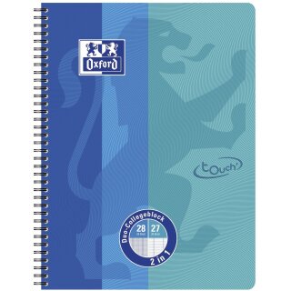 Oxford Collegeblock-Duo Touch A4+ L.28 + L. 27