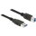 DELOCK USB Kabel USB3.0 A -> B St/St 2.00m schwarz