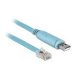 DELOCK Adapter USB2.0/A St > Seriell RS232 RJ45 St...