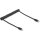 DELOCK USB 2.0 Type-C Spiralkabel Stecker-Stecker 0.45-0.75m