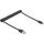 Delock Spiralkabel EASY-USB 2.0 Typ-A Stecker zu USB Type-C