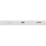 M+R Lineal schmal 30cm glasklar 1 Stück