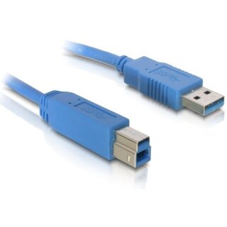 DELOCK Kabel USB 3.0 A-B St/St 5.0m