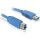 DELOCK Kabel USB 3.0 A-B St/St 5.0m