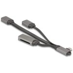 DELOCK 2 Port USB Hub inklusive SD und Micro SD Card...