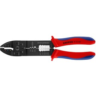 KNIPEX Crimpzange schwarz lackiert 240 mm