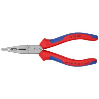 KNIPEX Verdrahtungszange Atramentiert 160 mm