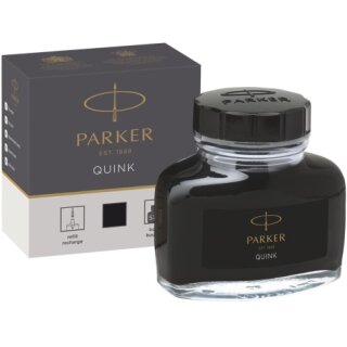 PARKER Tintenflacon QUINK Schwarz 57ml