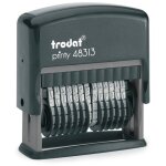 trodat Ziffernstempel Printy schw+Kissen schw 48313