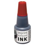 trodat Stempelfarbe Imprint Wasserbasierend rot 24ML 7711