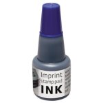 trodat Stempelfarbe Imprint Wasserbasierend blau 24ML 7711