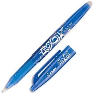 PILOT FRIXION Tintenroller 0.35mm hellblau radierbar Kappe