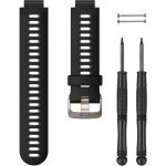 Garmin Ersatzarmband Schwarzes/Graues aus Silikon