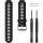 Garmin Ersatzarmband Schwarzes/Graues aus Silikon