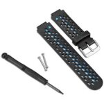 Garmin Ersatzarmband Forerunner 620 schwarz/blau