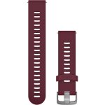 Garmin Ersatzarmband 20mm Silikon Kirschrot
