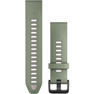 Garmin Ersatzarmband QuickFit 20mm Silikon Weidengrn/grau
