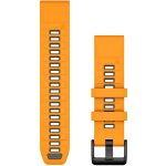 Garmin Ersatzarmband QuickFit 22mm Silikon Orange/Graphit
