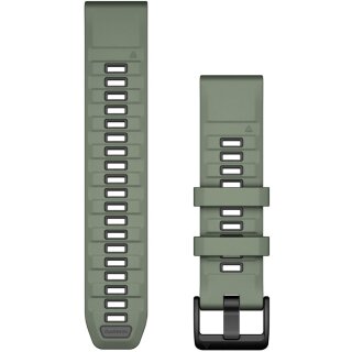 Garmin Ersatzarmband QuickFit 22mm Silikon Weidengrn/Graphit