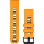 Garmin Ersatzarmband QuickFit 26mm Silikon Orange/Graphit