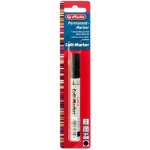 Herlitz Permanentmarker 1-4mm Kegelspitze schwarz 1er...
