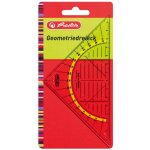 Herlitz Geometriedreieck klein Kunststoff