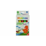 Malinos Airbrush Stifte Magic Butterfly 5Farben+Schablone 5+