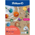 Pelikan Zeichen-und Bastelblock A4.120g/m .20 Blatt.Nat. FSC
