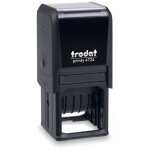 trodat Wortdrehstempel Printy DE m. Datum DB 4817