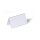DURABLE Tischnamensschilder 52x100mm 25 Stück transparent