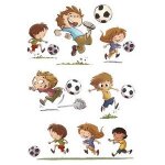 HERMA Sticker Decor Fußballfreunde