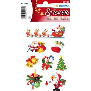 HERMA DECOR WEIHNACHTEN SANTA CLAUS
