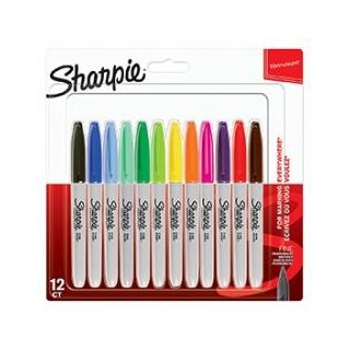 Sharpie Marker Fein Rundspitze F 12er Pastel Farben