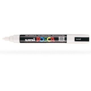 POSCA Marker UNI PC-5M weiß