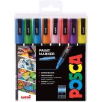 POSCA Marker UNI PC-3M 8er Set Glitter