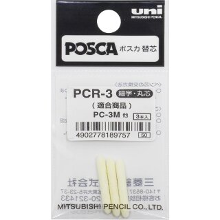 POSCA Marker UNI PC-3M Ersatzspitzen 3x