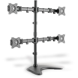 DIGITUS Quad Monitorhalterung, 4x 27", 4x 8 kg