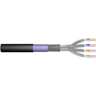 DIGITUS CAT.7 S/FTP Erdverlegekabel. simplex. PE.100m.grau