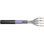 DIGITUS CAT.7 S/FTP Erdverlegekabel. simplex. PE.100m.grau