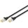DIGITUS CAT 6A S/FTP Patchkabel. 0.25m. schwarz
