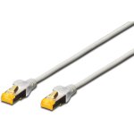 DIGITUS Patchkabel Cat6a S/FTP 2xRJ45 10.0m grau...