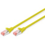 DIGITUS Patchkabel Cat6 S/FTP 2xRJ45 10.0m gelb...