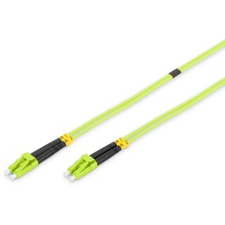 DIGITUS LWL Patchkabel LC -> LC 10.00m Multimode Duplex OM5
