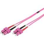 DIGITUS LWL Patchkabel SC -> SC 1.00m Multimode Duplex...