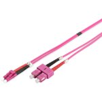 DIGITUS LWL Patchkabel LC -> SC 2.00m Multimode Duplex...