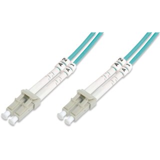 DIGITUS LWL Patchkabel LC -> LC 20.00m Multimode Duplex OM3