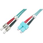 DIGITUS LWL Patchkabel ST -> SC 2.00m Multimode Duplex...