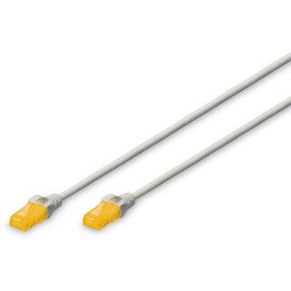DIGITUS CAT 6A U/UTP Slim Patchkabel 2.0m grau