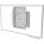 Wandmontage Peerless Rotational Mount Interface RMI3-FLIP2 55-65 White